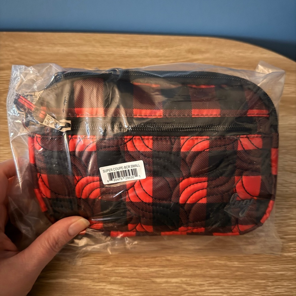 Lug Super Coupe Buffalo Check Red Small